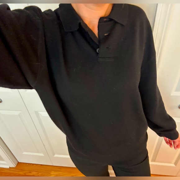 Faconnable 100% wool collared sweater polo - Picture 2 of 15